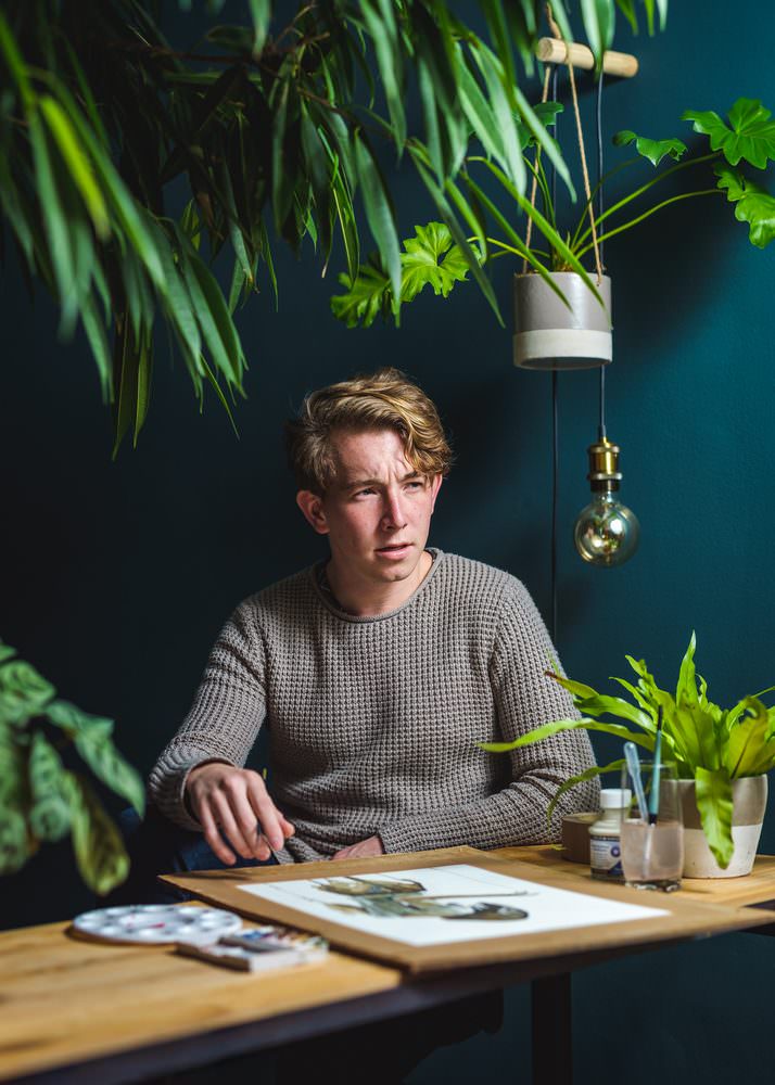 Portrait by Simon Strehler